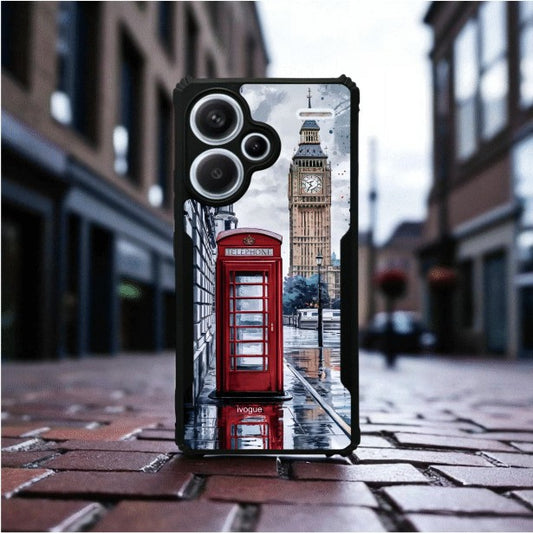 ivogue London Calling Mobile Cover For Redmi Note 13 Pro Plus