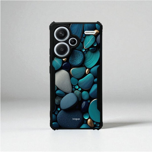 ivogue Ocean Pebbles Mobile Cover For Redmi Note 13 Pro Plus