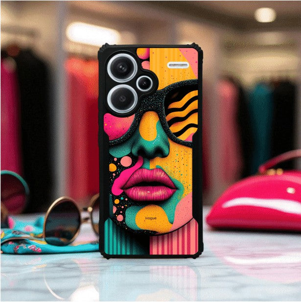 ivogue Modern Diva Mobile Cover For Redmi Note 13 Pro Plus