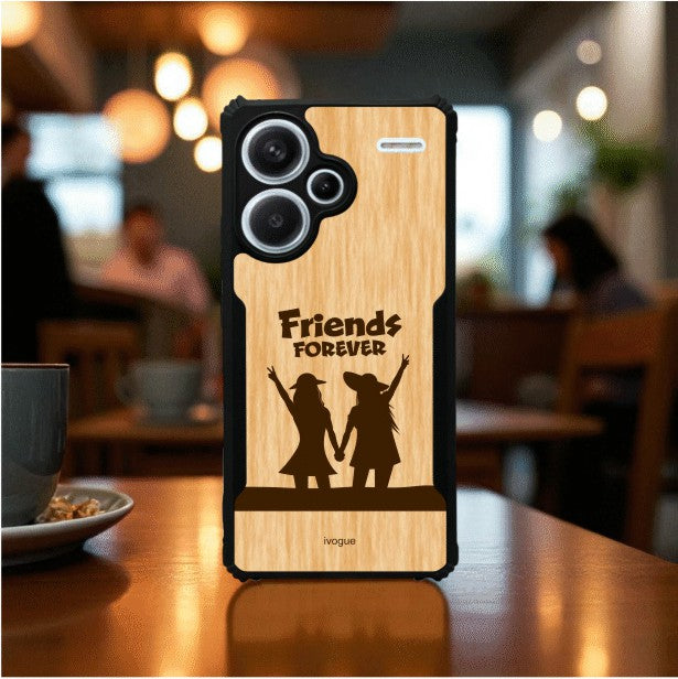 ivogue Friends Forever Mobile Cover For Redmi Note 13 Pro Plus