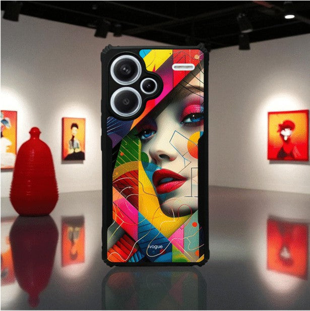 ivogue Modern Art Mobile Cover For Redmi Note 13 Pro Plus