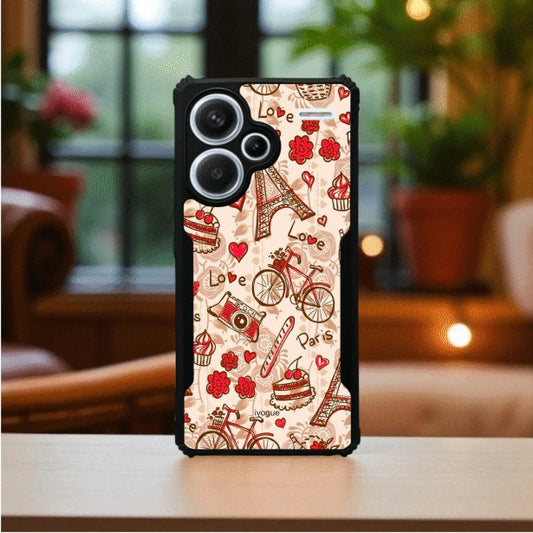 ivogue French Fancy Mobile Cover For Redmi Note 13 Pro Plus