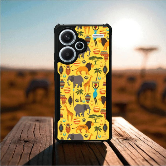 ivogue Safari Spirit Mobile Cover For Redmi Note 13 Pro Plus