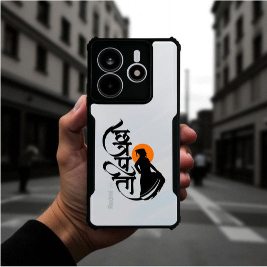 ivogue Shivaji Maharaj Mobile Cover For Redmi Note 14