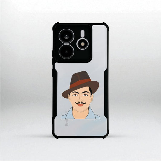 ivogue Bhagat Singh Mobile Cover For Redmi Note 14