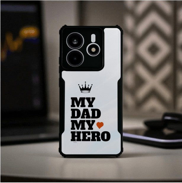 ivogue My Dad My Hero Mobile Cover For Redmi Note 14