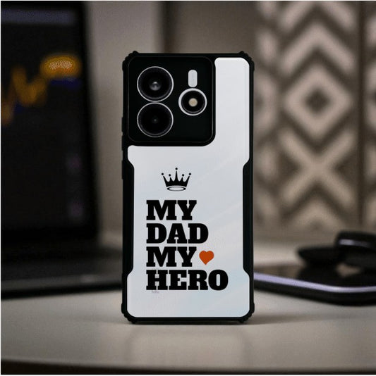 ivogue My Dad My Hero Mobile Cover For Redmi Note 14