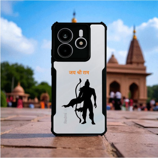ivogue Jai Shree Ram Mobile Cover For Redmi Note 14