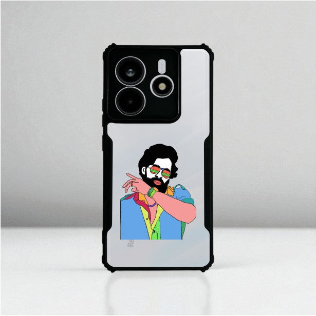 ivogue Pushpa Mobile Cover For Redmi Note 14