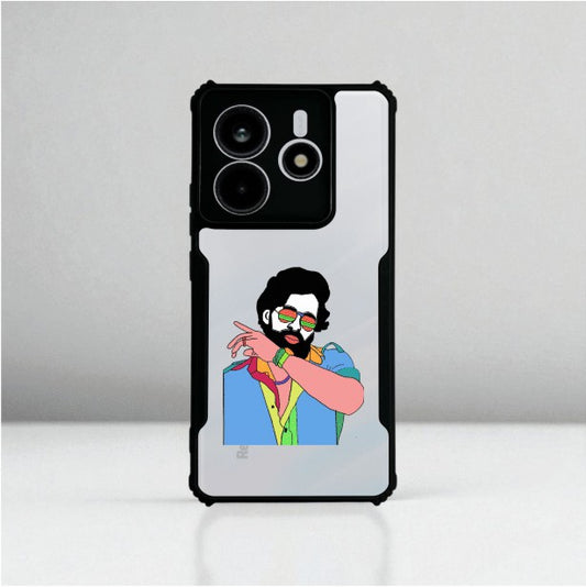 ivogue Pushpa Mobile Cover For Redmi Note 14
