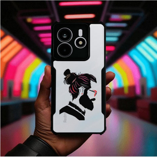 ivogue Men's Style Mobile Cover For Redmi Note 14