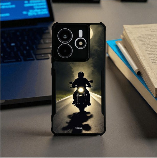 ivogue Bike Rider Mobile Cover For Redmi Note 14