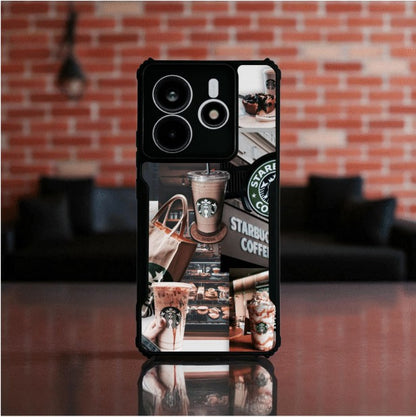 ivogue Starbucks Coffee Mobile Cover For Redmi Note 14