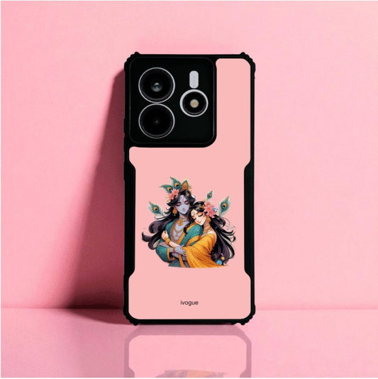 ivogue Radha Krishna Bliss Mobile Cover For Redmi Note 14
