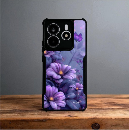 ivogue Purple Serenity Mobile Cover For Redmi Note 14