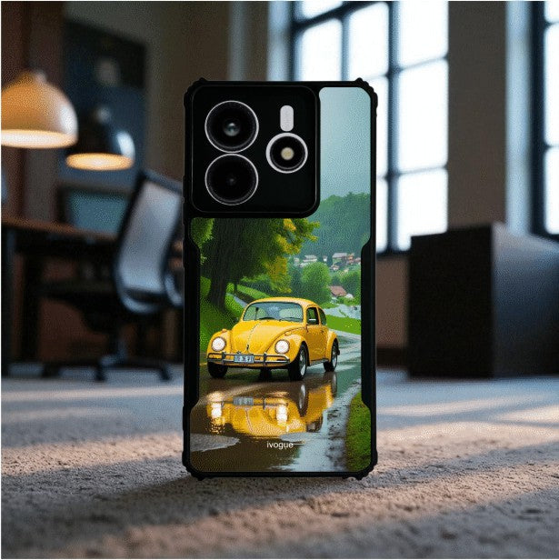 ivogue Rainy Day Drive Mobile Cover For Redmi Note 14