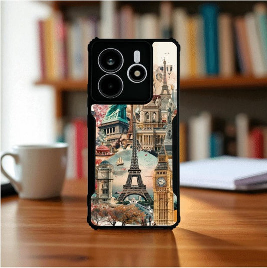 ivogue Travel Dreams Mobile Cover For Redmi Note 14