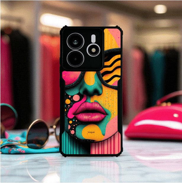 ivogue Modern Diva Mobile Cover For Redmi Note 14