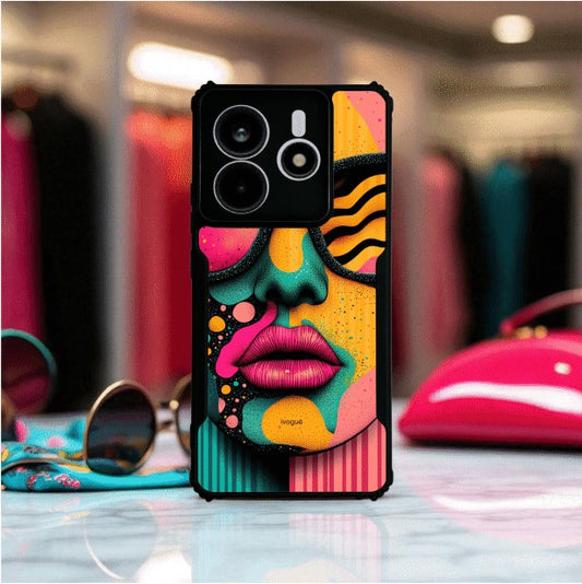 ivogue Modern Diva Mobile Cover For Redmi Note 14
