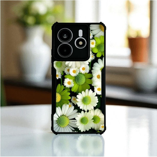 ivogue Green Harmony Mobile Cover For Redmi Note 14