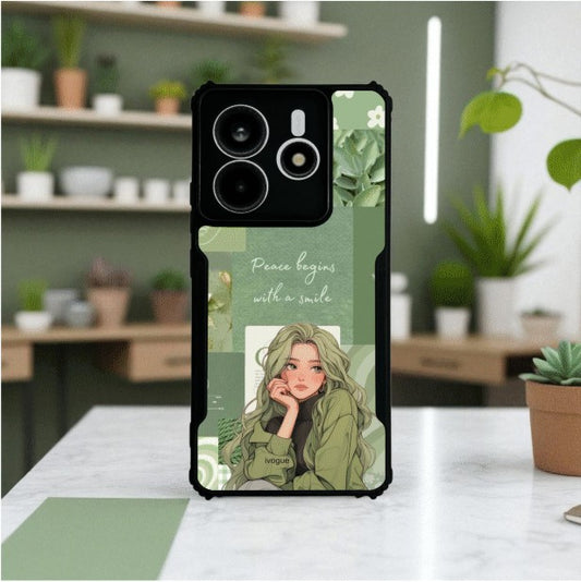 ivogue Calm Vibes Mobile Cover For Redmi Note 14