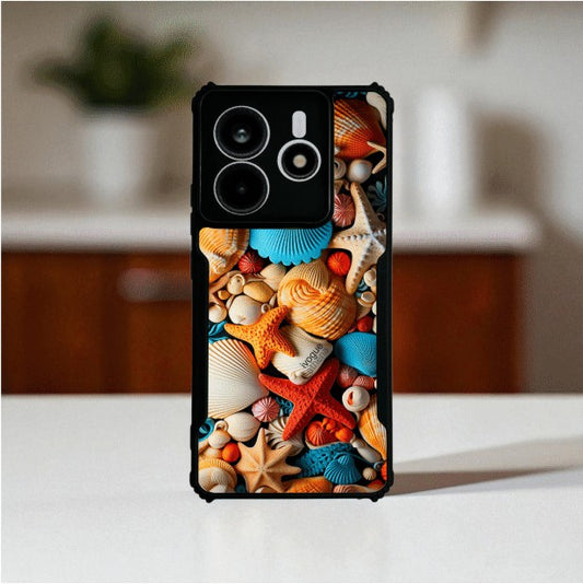 ivogue Coral Cove Mobile Cover For Redmi Note 14