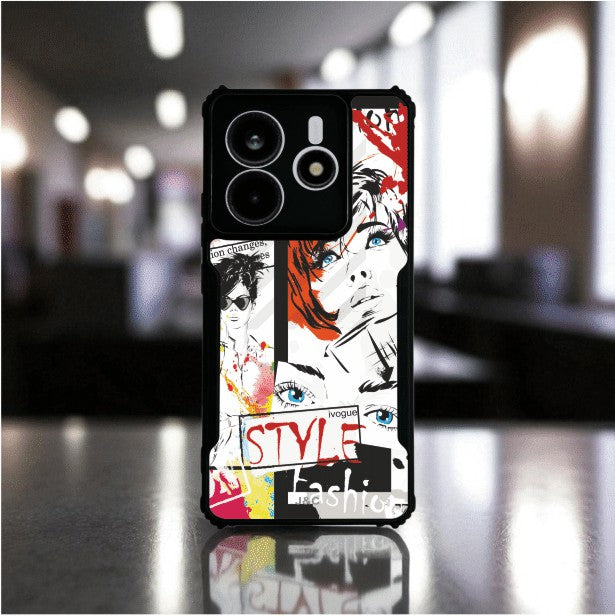 ivogue Fashion Pulse Mobile Cover For Redmi Note 14