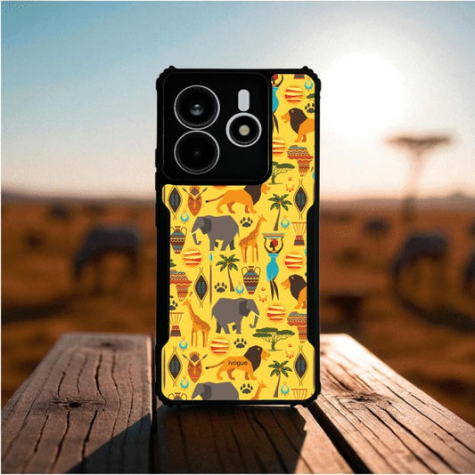ivogue Safari Spirit Mobile Cover For Redmi Note 14