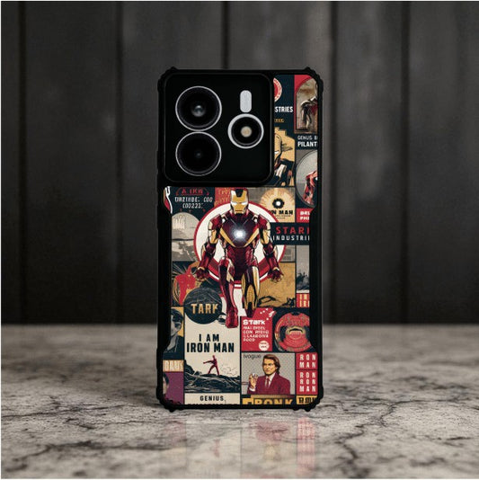 ivogue Iron Man Mobile Cover For Redmi Note 14