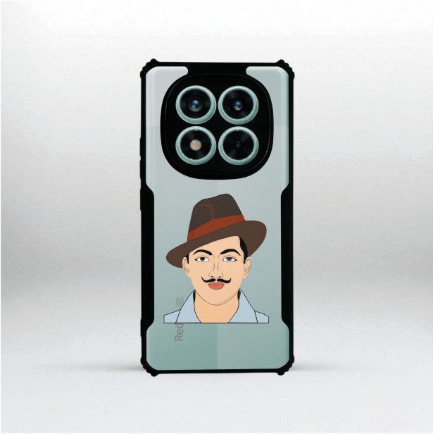 ivogue Bhagat Singh Mobile Cover For Redmi Note 14 Pro