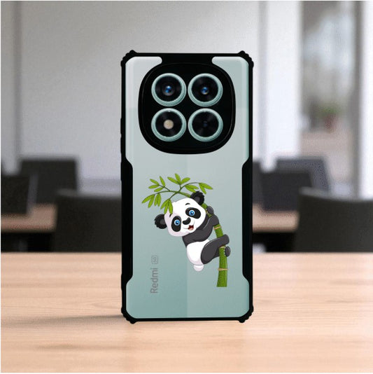 ivogue Panda and Tree Mobile Cover For Redmi Note 14 Pro
