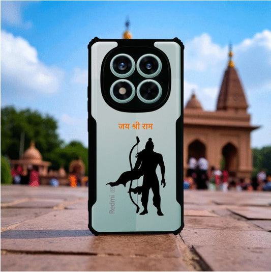 ivogue Jai Shree Ram Mobile Cover For Redmi Note 14 Pro