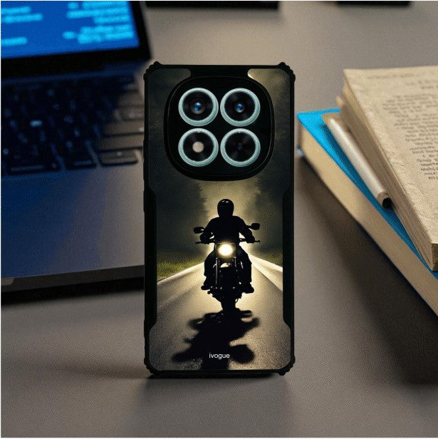 ivogue Bike Rider Mobile Cover For Redmi Note 14 Pro