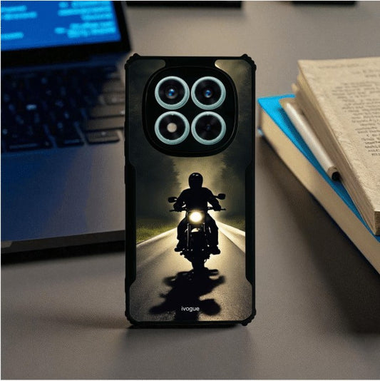 ivogue Bike Rider Mobile Cover For Redmi Note 14 Pro