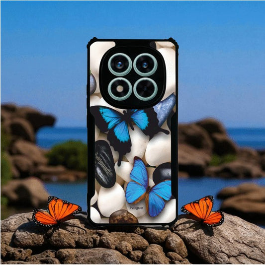 ivogue Blue Wings Beauty Mobile Cover For Redmi Note 14 Pro