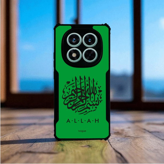 ivogue Faith in Green Mobile Cover For Redmi Note 14 Pro