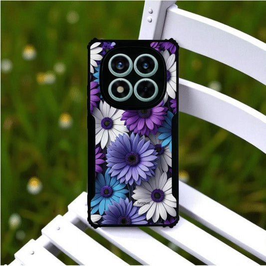 ivogue Violet Bloom Mobile Cover For Redmi Note 14 Pro