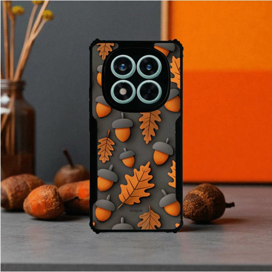 ivogue Oak & Acorn Mobile Cover For Redmi Note 14 Pro