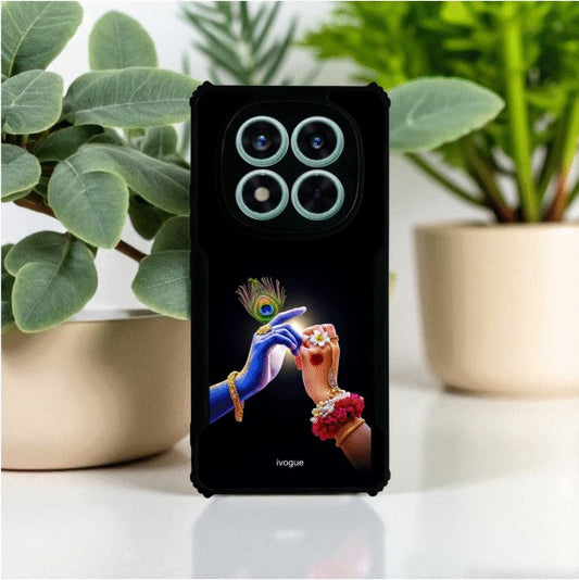 ivogue Shri Radhe Mobile Cover For Redmi Note 14 Pro