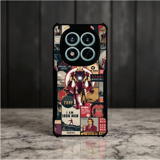 ivogue Iron Man Mobile Cover For Redmi Note 14 Pro