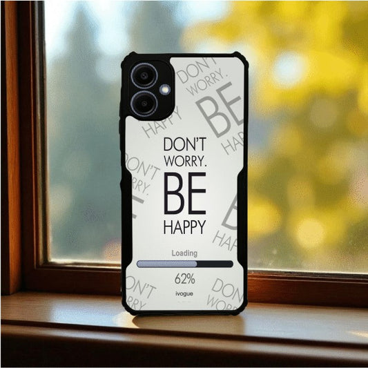 ivogue Be Happy Mobile Cover For Samsung A06
