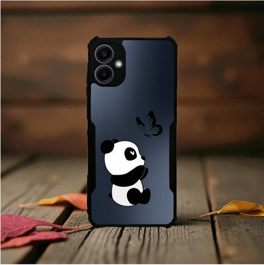ivogue Panda and Butterfly Mobile Cover For Samsung A06
