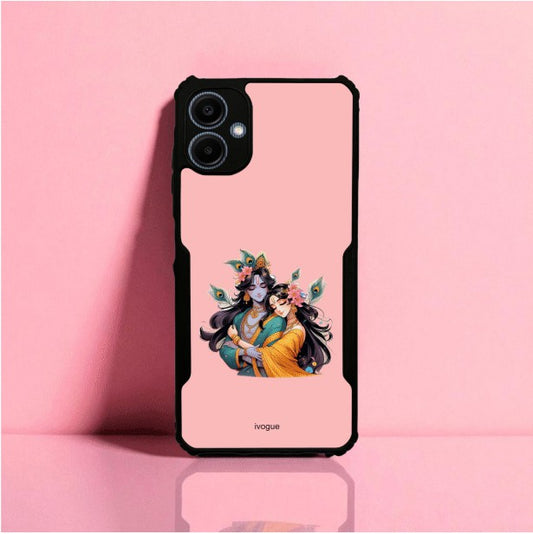 ivogue Radha Krishna Bliss Mobile Cover For Samsung A06