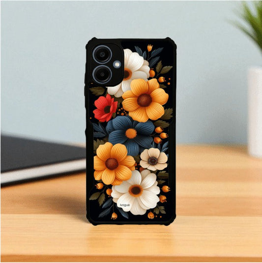 ivogue Retro Petals Mobile Cover For Samsung A06