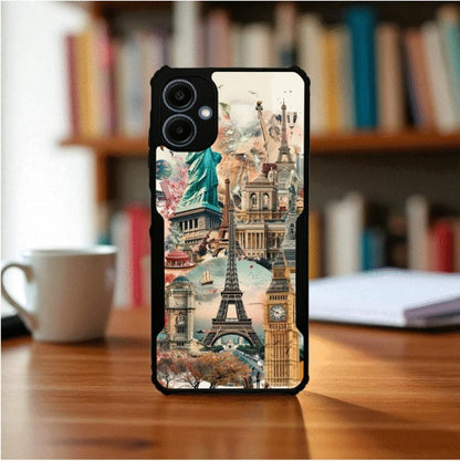 ivogue Travel Dreams Mobile Cover For Samsung A06