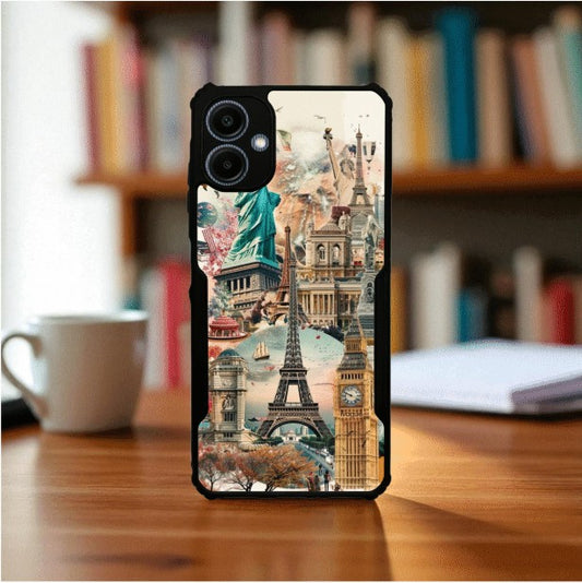 ivogue Travel Dreams Mobile Cover For Samsung A06