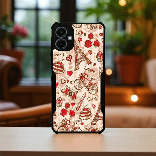 ivogue French Fancy Mobile Cover For Samsung A06