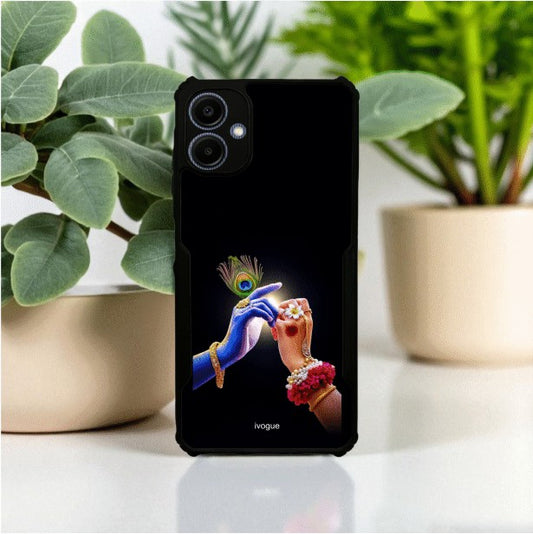 ivogue Shri Radhe Mobile Cover For Samsung A06