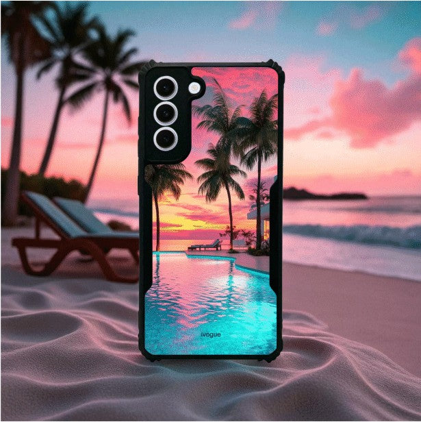 ivogue Sunset Serenity Mobile Cover For Samsung S21 FE