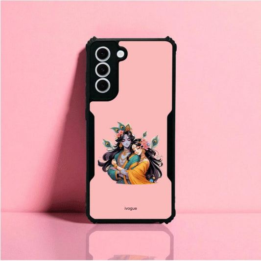 ivogue Radha Krishna Bliss Mobile Cover For Samsung S21 FE